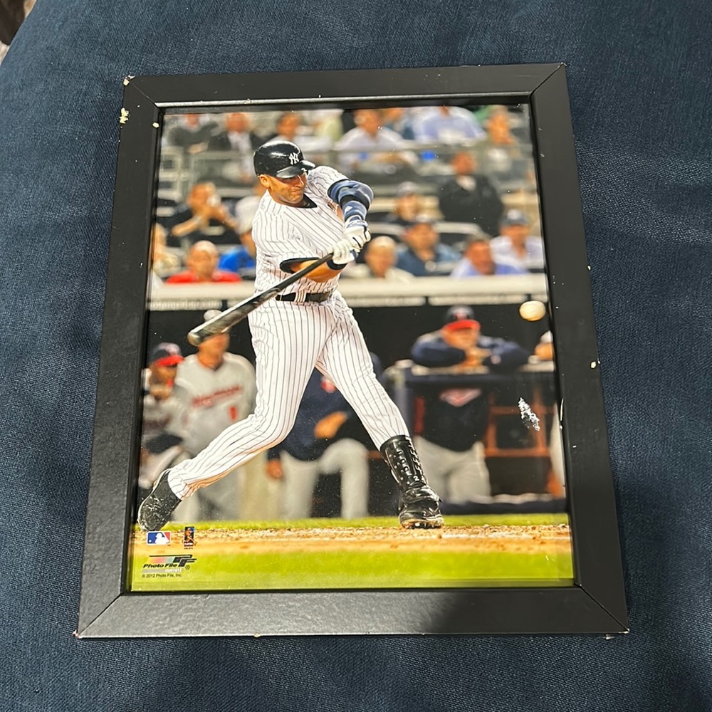 Derek Jeter MLB Frame Picture